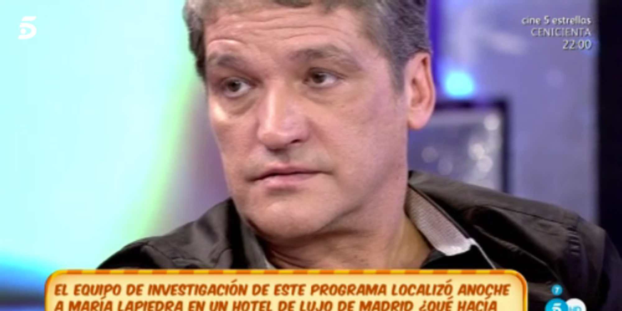 Gustavo González, desconcertado por las últimas informaciones de María Lapiedra: "Estoy en shock"