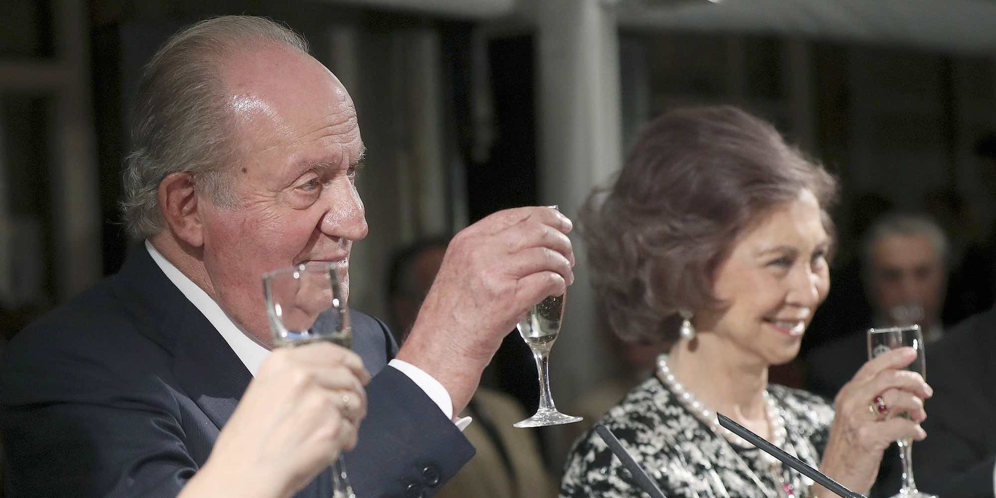 Así fue el almuerzo ofrecido por el Rey Juan Carlos con motivo de su 80 cumpleaños