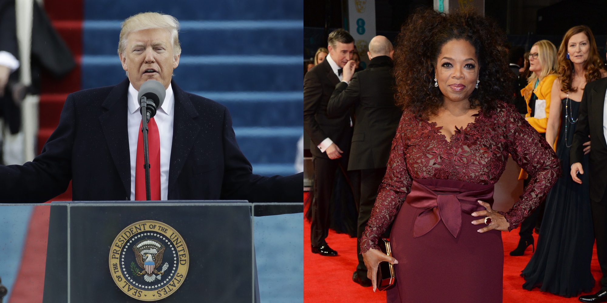 Donald Trump contesta a los que sitúan a Oprah Winfrey como candidata a la presidencia de Estados Unidos