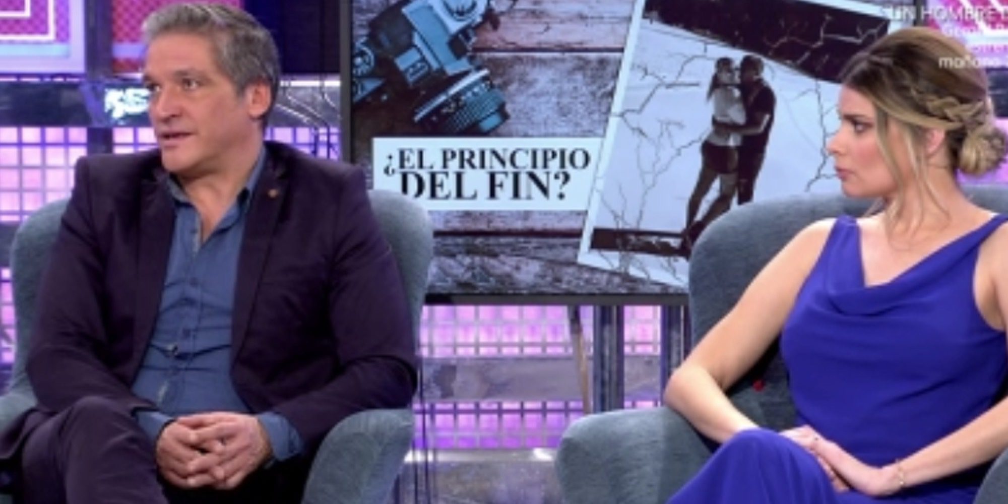 El frío reencuentro de Gustavo González y María Lapiedra en 'Sábado deluxe': "Soy un canalla"