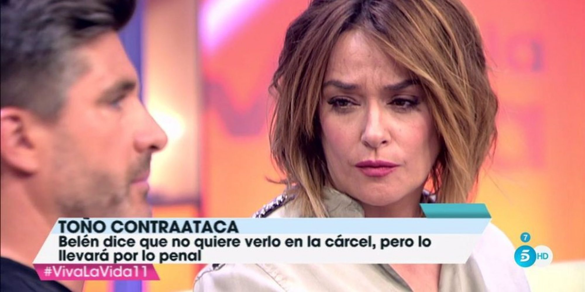 Toñi Moreno, a gritos con Toño Sanchís por Belén Esteban: "A mi programa no vengas a mentir"