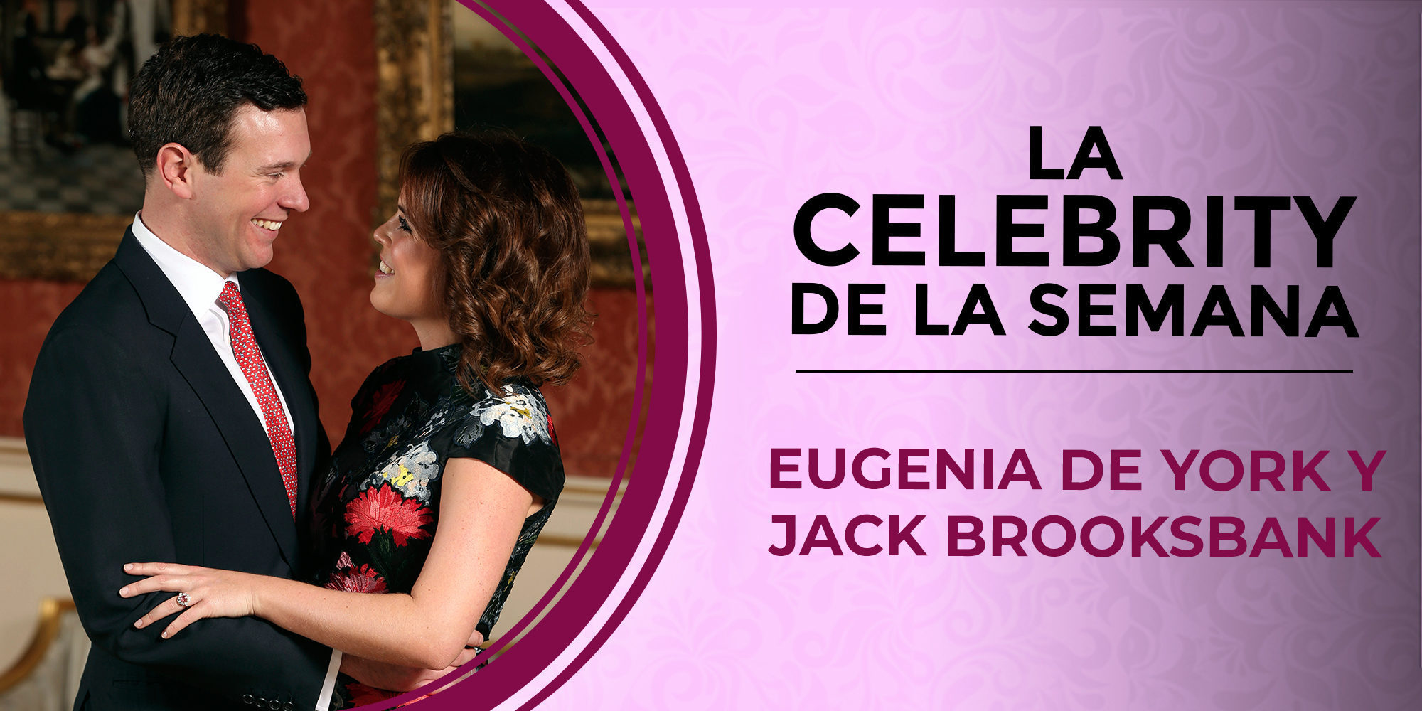 La Princesa Eugenia de York y Jack Brooksbank, las celebs de la semana por su compromiso y su boda retrasada