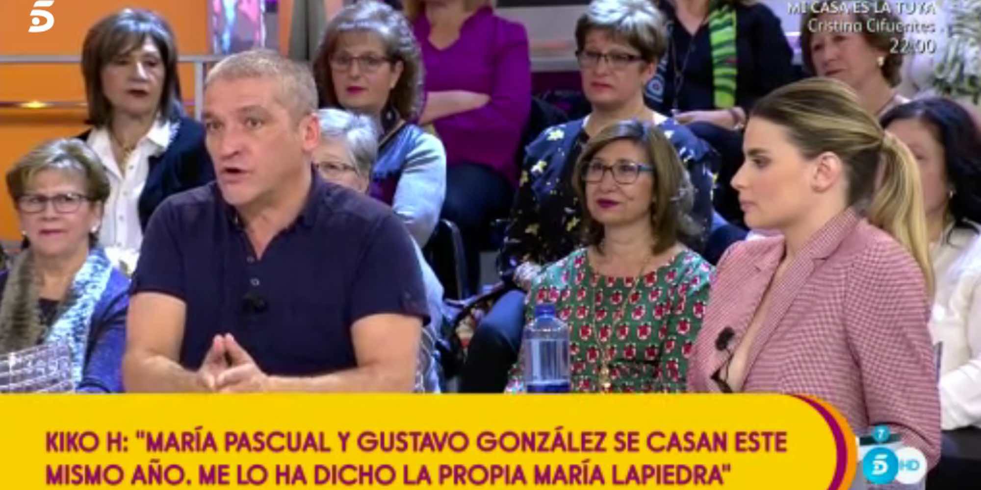 El monumental cabreo de Gustavo González por hablar María Lapiedra de su boda en septiembre