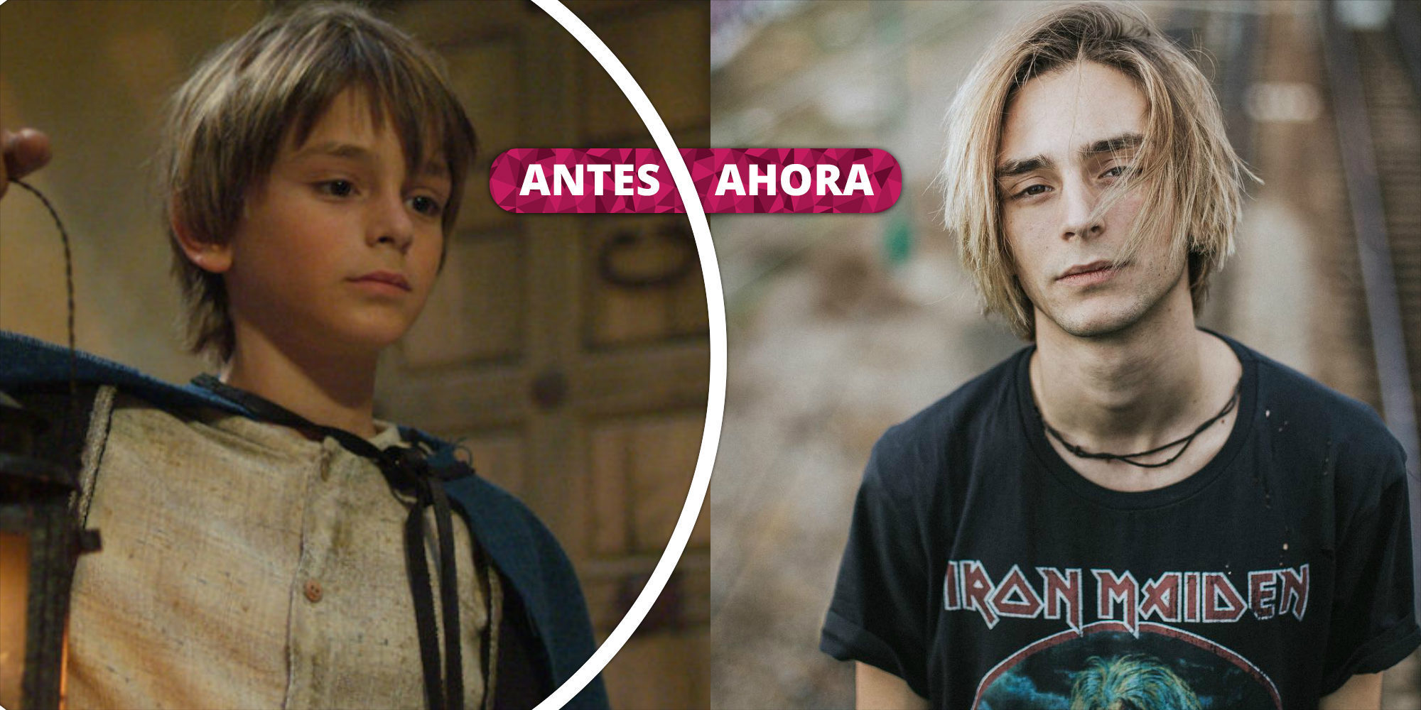 Así ha cambiado Guillermo Campra: La transformación del joven actor de 'Águila Roja'