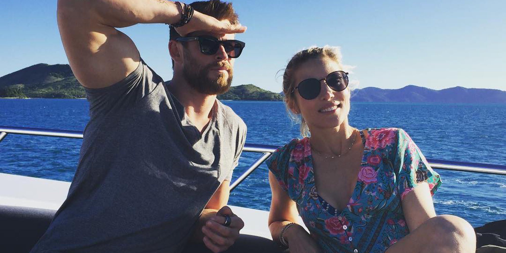 Elsa Pataky y Chris Hemsworth disfrutan de unas vacaciones muy aventureras