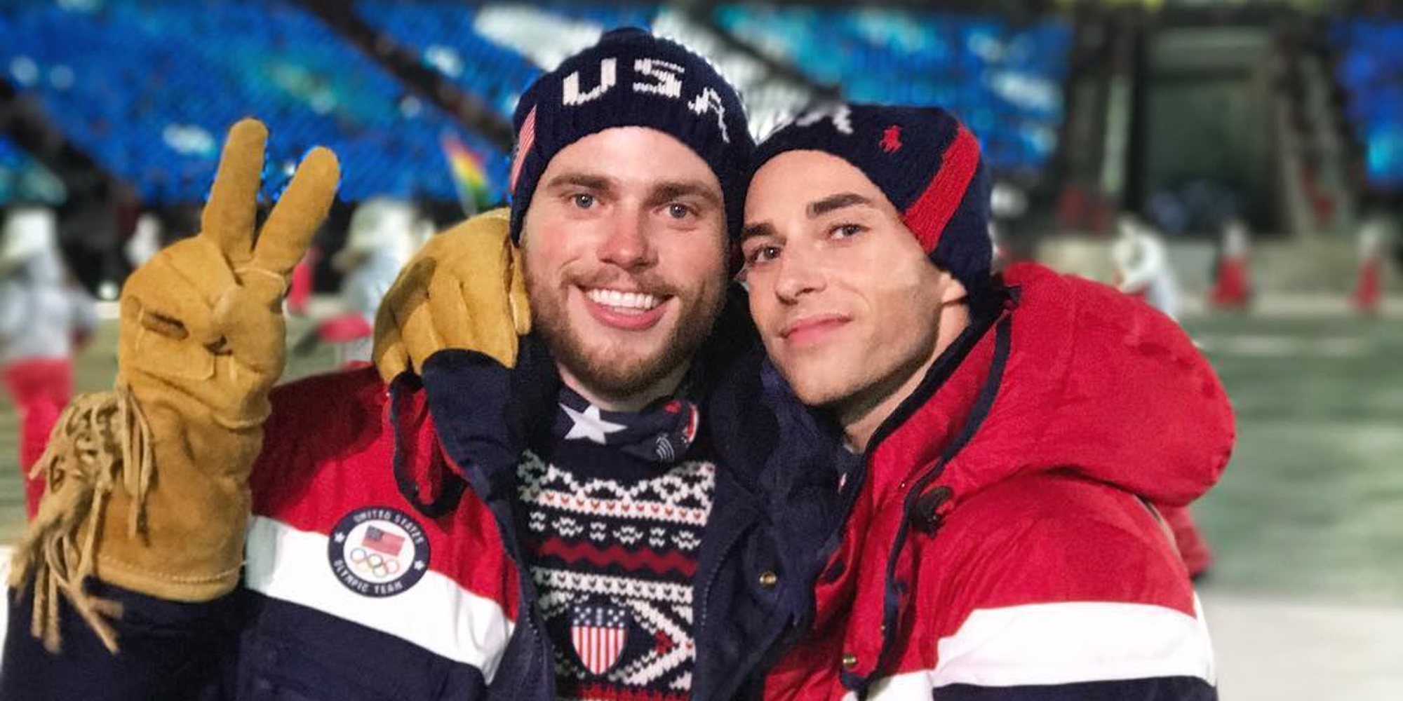 Adam Rippon y Gus Kenworthy, los deportistas gays que se muestran en contra de la política de Trump