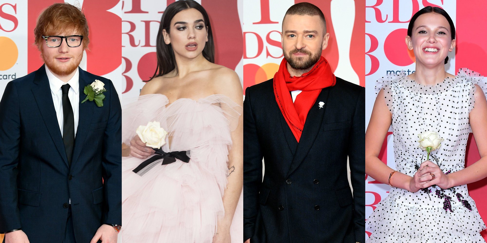 Los Brit Awards 2018 se llenan de rosas blancas para apoyar la lucha feminista