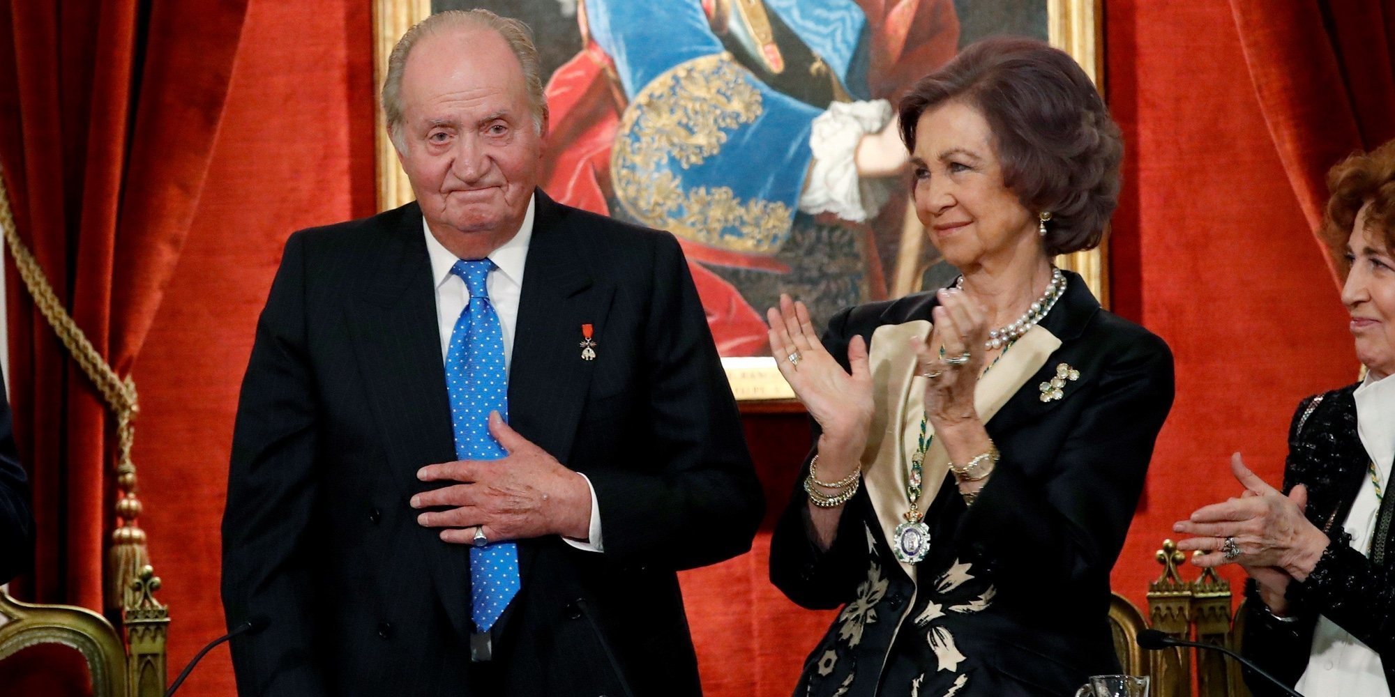 El agradecimiento del Rey Juan Carlos a la Reina Sofía y a la Academia de la Historia por su homenaje de cumpleaños