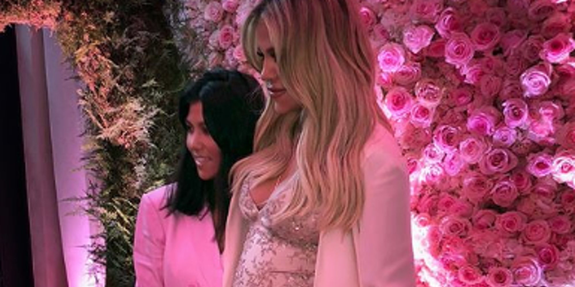 Un mundo rosa: La increíble baby shower de Khloe Kardashian ante la inminente llegada de su primera hija