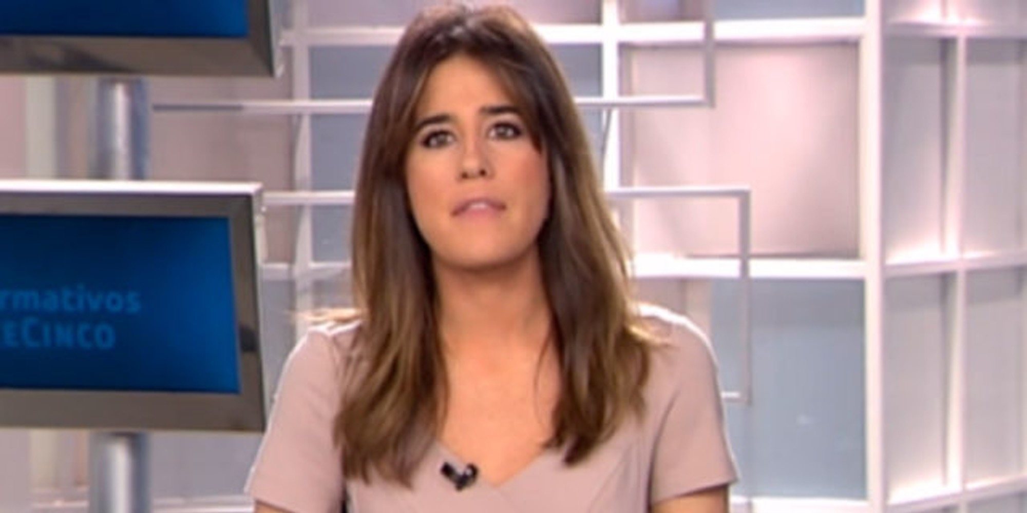 Isabel Jiménez, al borde del llanto en directo en Informativos Telecinco por el caso de Gabriel Cruz