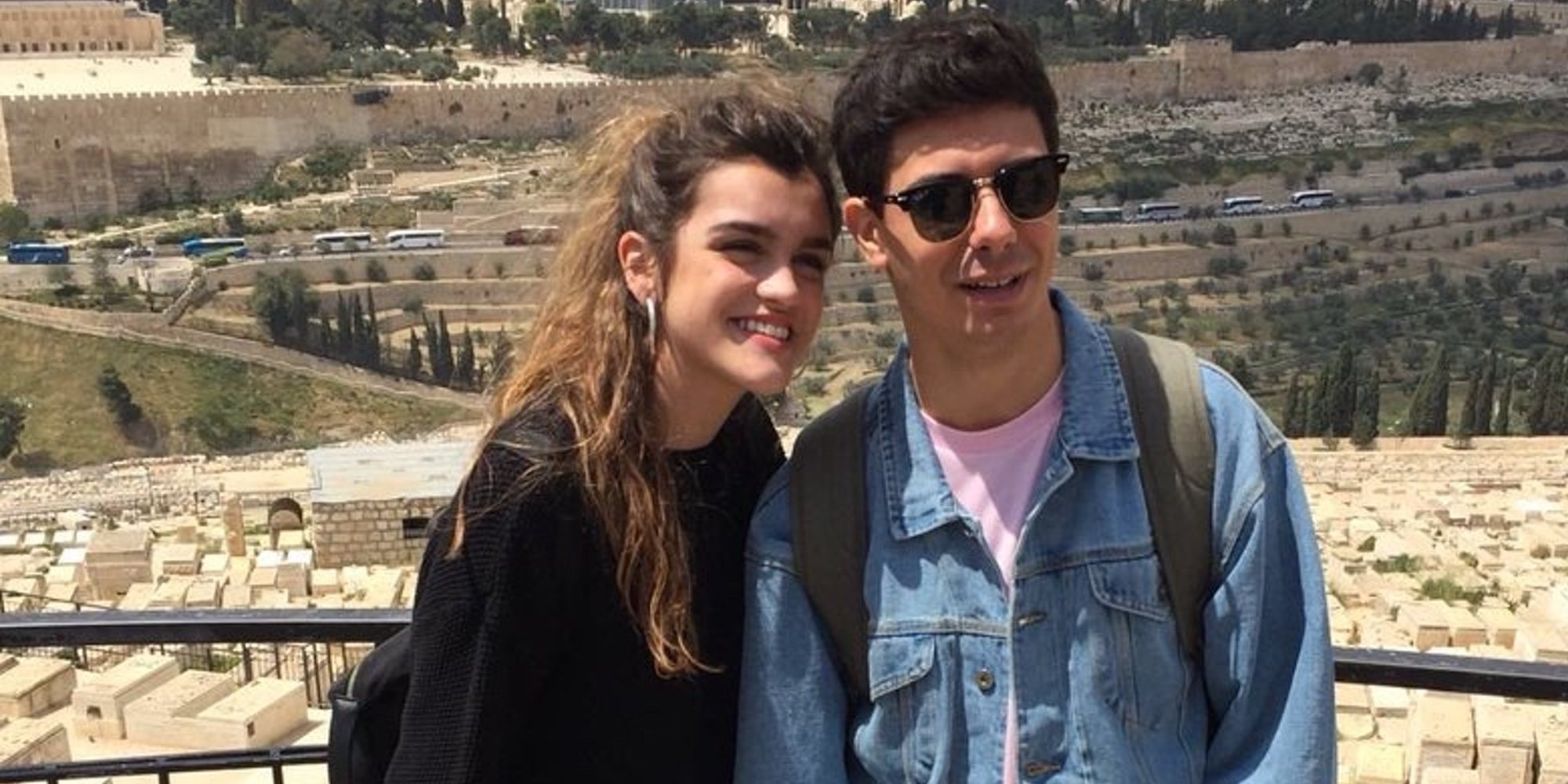 Alfred y Amaia, como dos turistas por las calles de Jerusalén