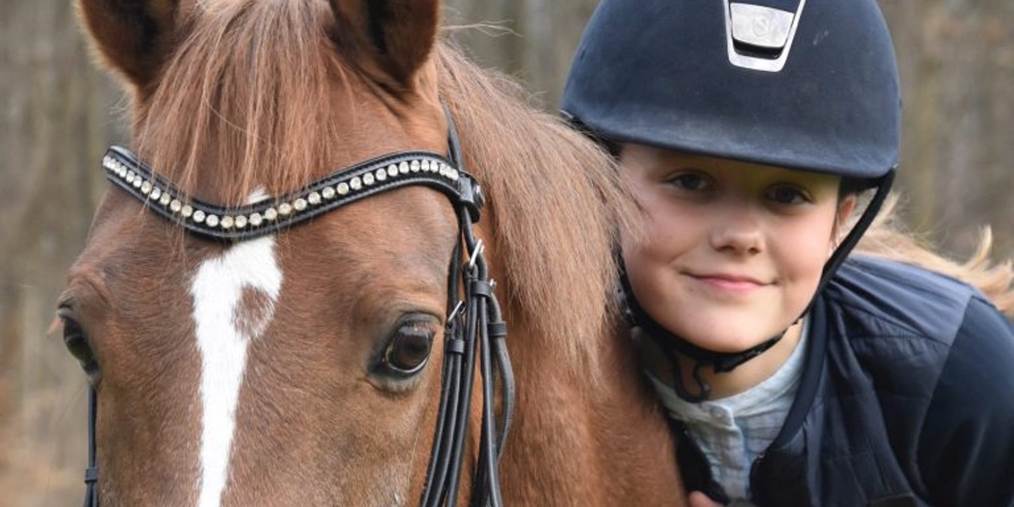 La Princesa Isabel de Dinamarca celebra a caballo su 11 cumpleaños