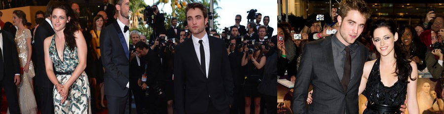 Robert Pattinson apoya a Kristen Stewart en el estreno de 'On the road' en el Festival de Cannes 2012
