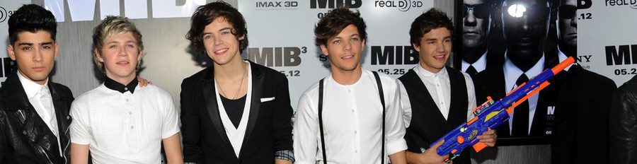 One Direction, Nicole Scherzinger, Pitbull y la familia de Will Smith asisten a la premiere en Nueva York de 'Men In Black 3'