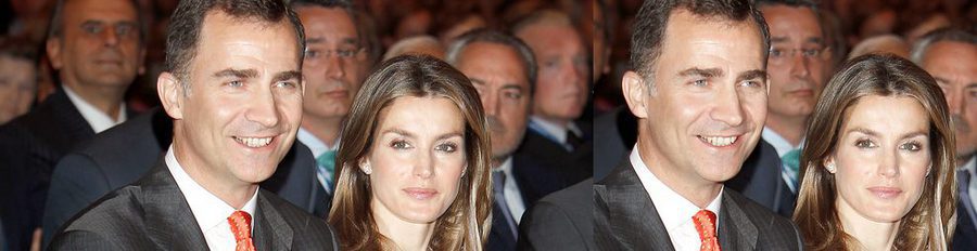 El Príncipe Felipe alaba a la Administración por su lucha contra el fraude fiscal en un acto con la Princesa Letizia