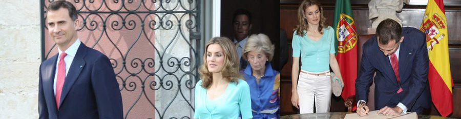 El Príncipe Felipe destaca el hermanamiento entre España y Portugal durante su visita con la Princesa Letizia