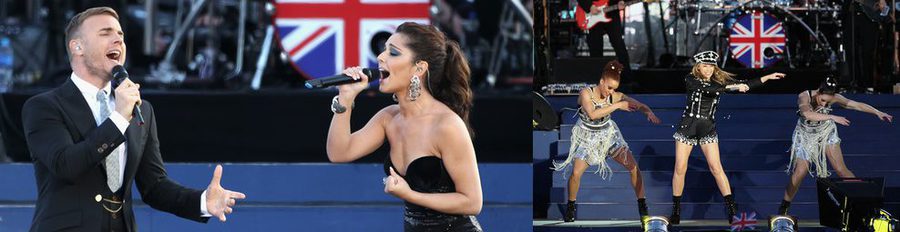 Kylie Minogue, Paul McCartney, Gary Barlow y Cheryl Cole, estrellas del concierto del Jubileo de Diamante