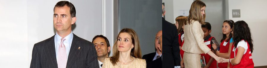 Los Príncipes Felipe y Letizia realizan una visita cultural en Pamplona tras entregar el Premio Príncipe de Viana