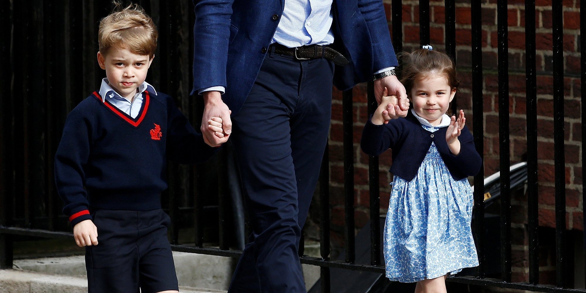 Los Príncipes Jorge y Carlota de Cambridge ya conocen a su hermano recién nacido