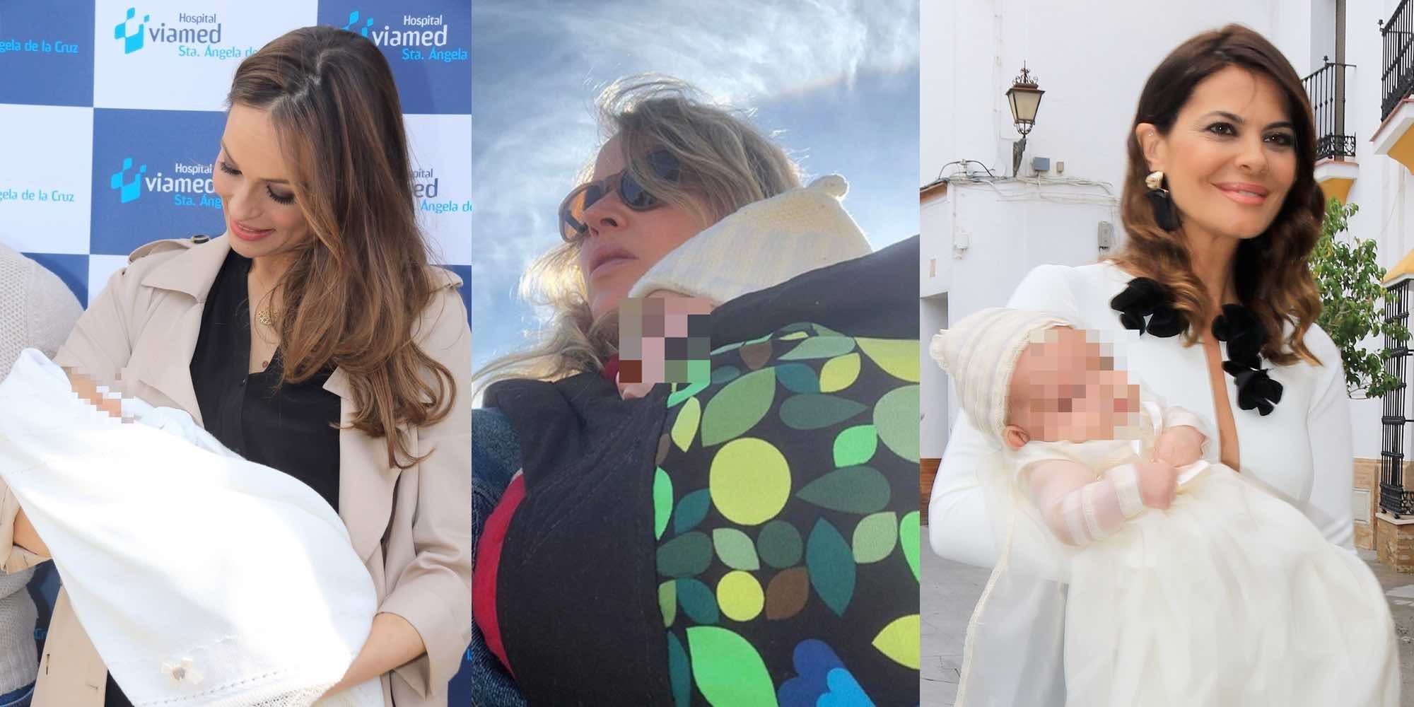 Eva González, Marta Larralde, Ariadne Artiles y Aurah Ruiz celebran su primer Día de la Madre