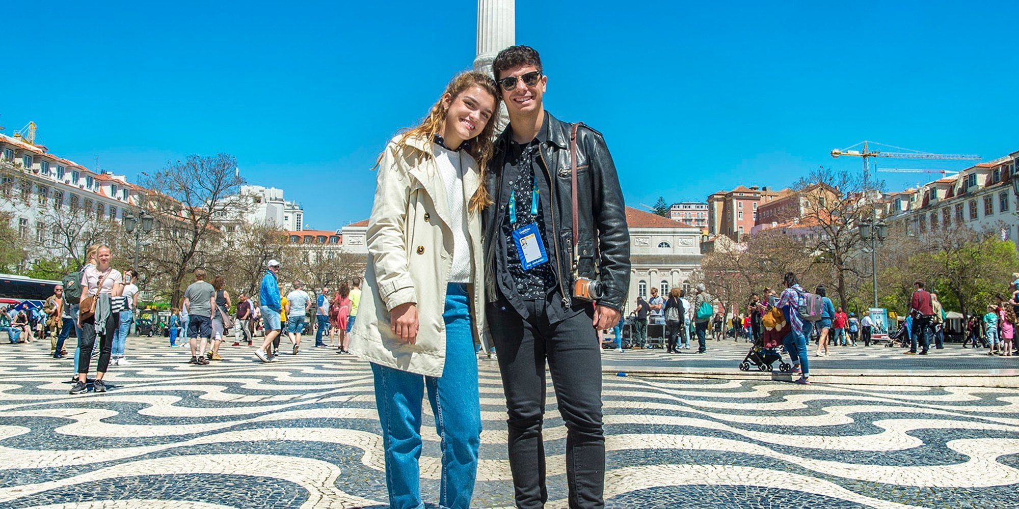 Alfred y Amaia, como dos turistas por Lisboa antes de Eurovisión 2018