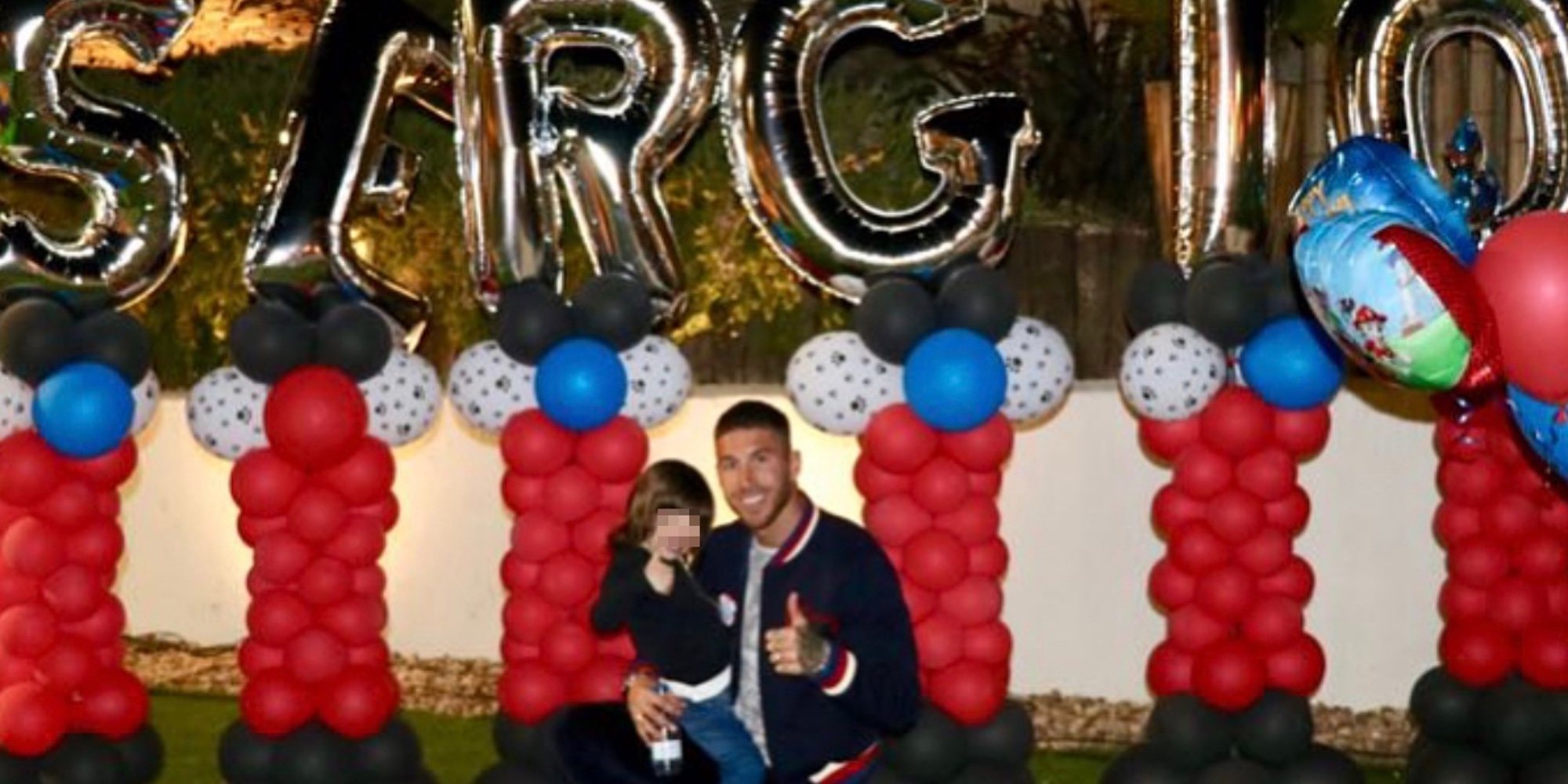 Sergio Ramos y Pilar Rubio adelantan la celebración del cumpleaños de su hijo Sergio Junior por 'El Clásico'