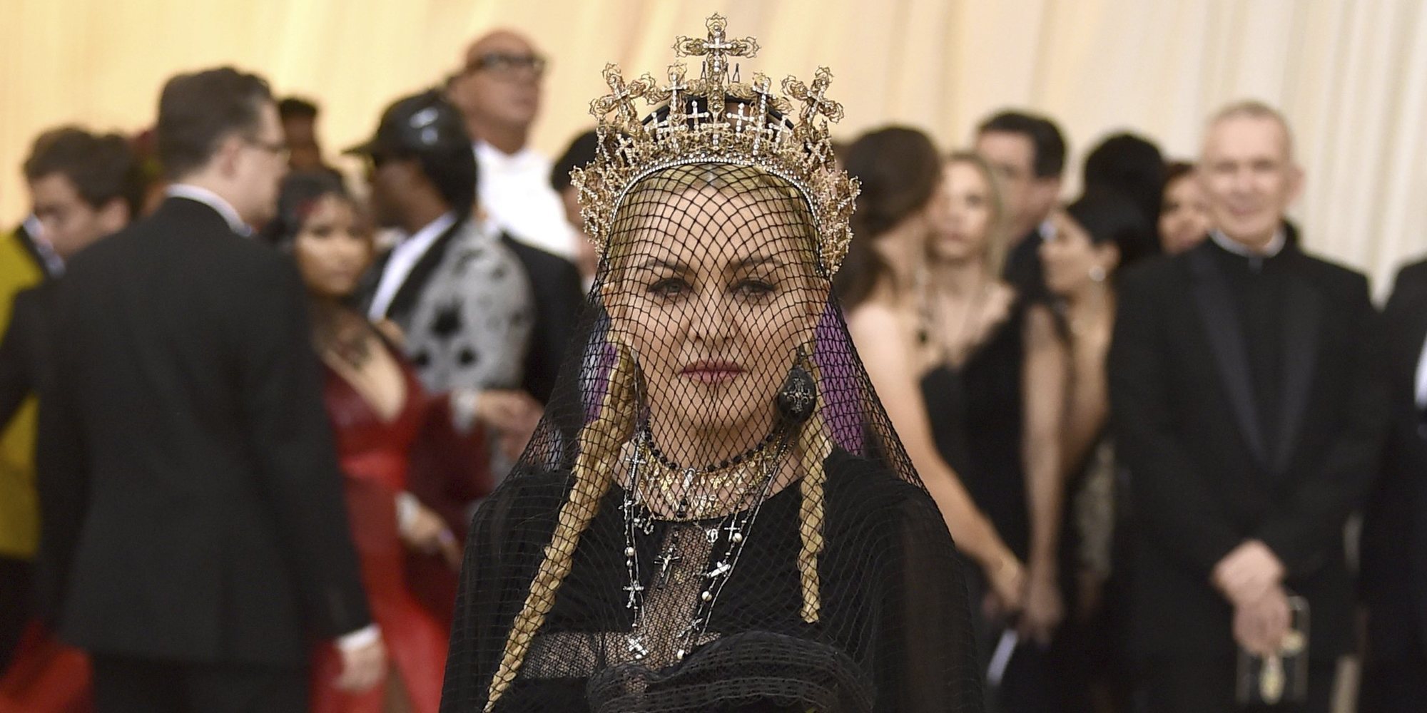 Madonna se convierte en protagonista de la Met Gala 2018 por su sorprendente acutación