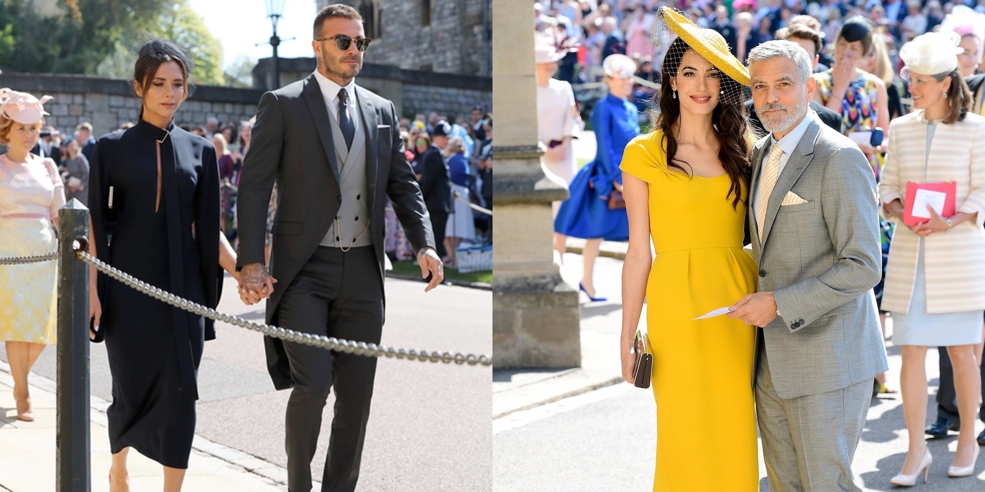 Glamour en la boda del Príncipe Harry y Meghan Markle: de los Beckham a los Clooney y los actores de 'Suits'
