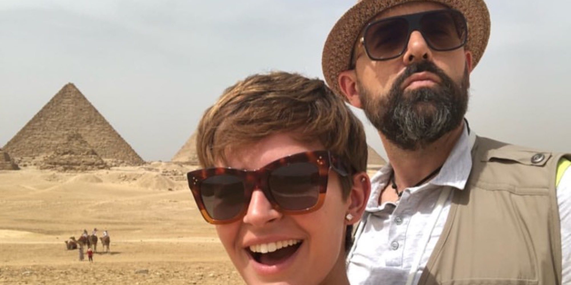 Risto Mejide y Laura Escanes se van de viaje a Egipto por su primer aniversario de boda