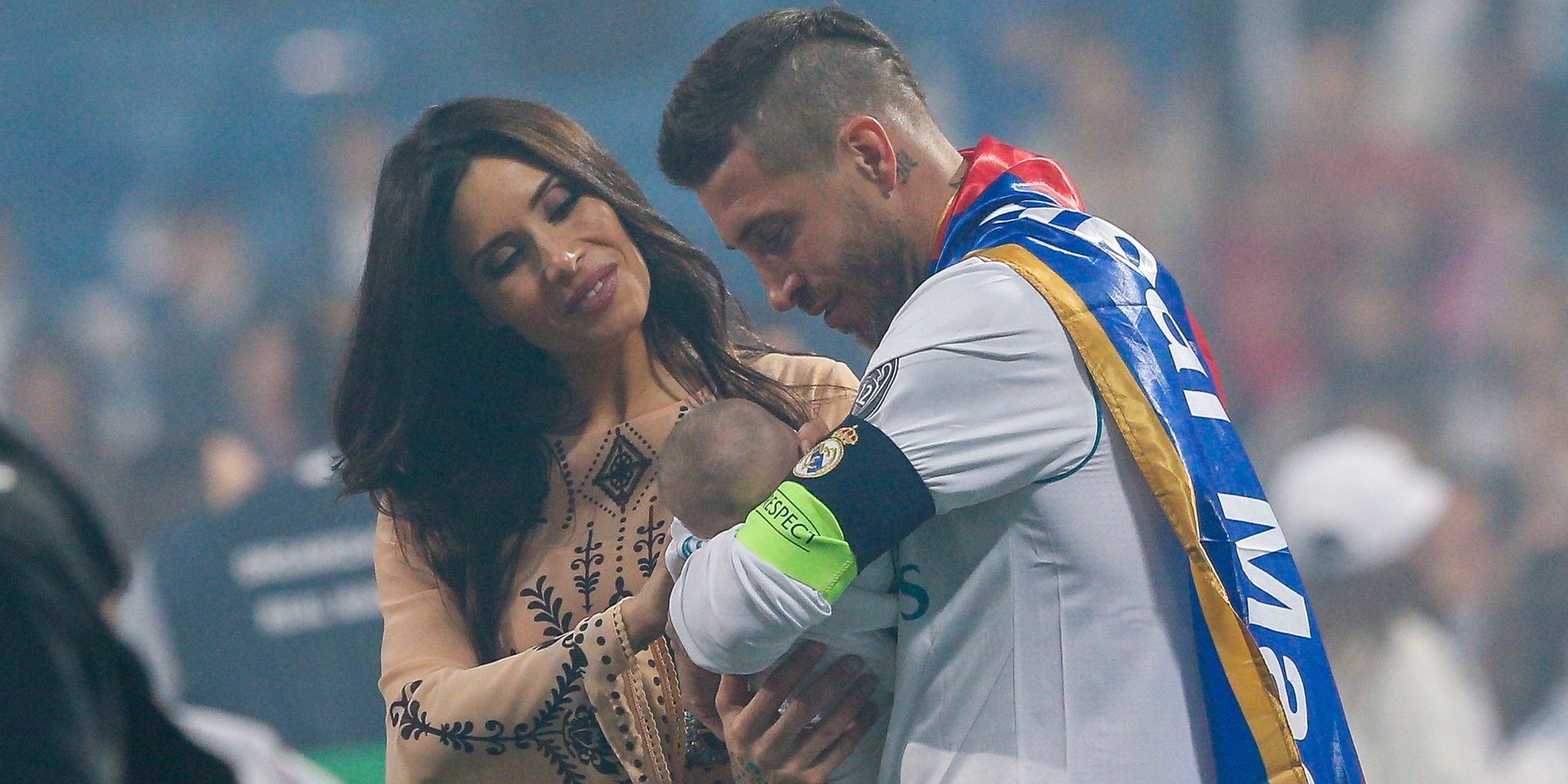 Sergio Ramos se deshace con Pilar Rubio y sus tres hijos mientras celebra la victoria del Real Madrid