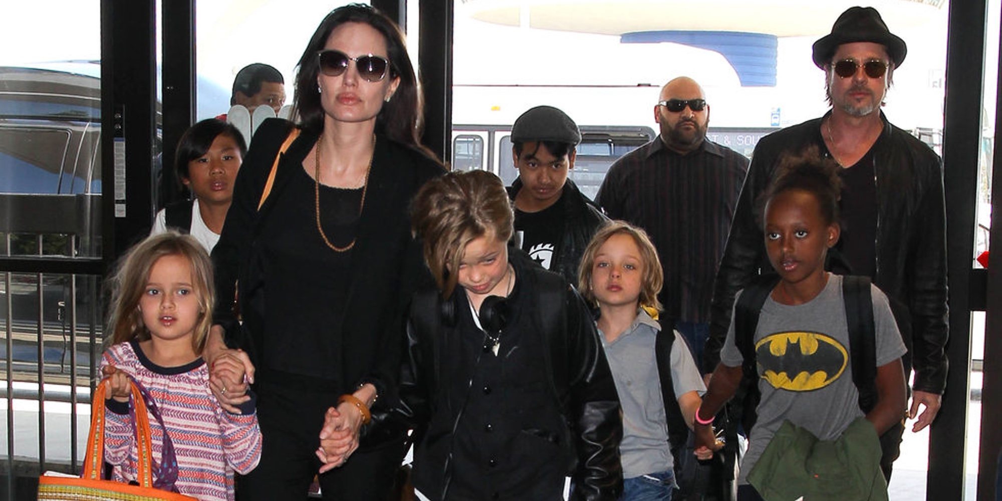 Brad Pitt pasa el Día del Padre con sus hijos en plena lucha por la custodia con Angelina Jolie