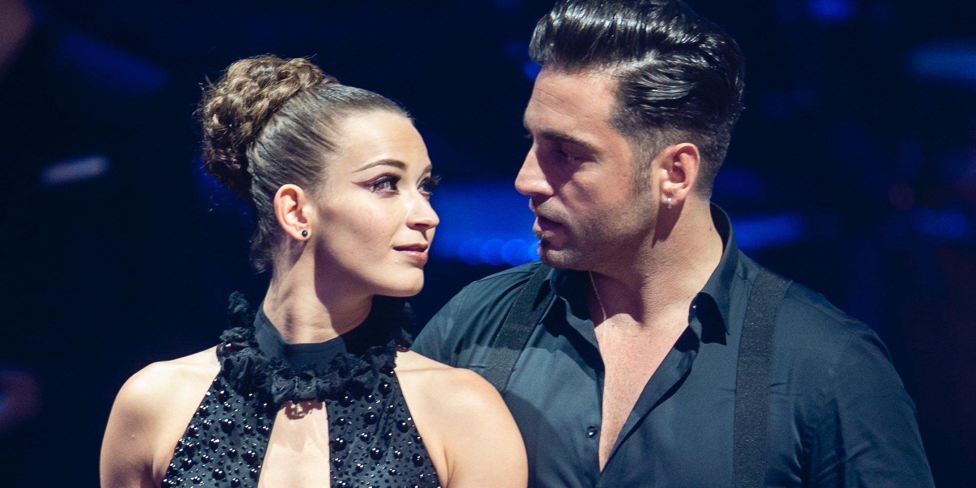 David Bustamante y Yana Olina casi se besan en su última actuación de 'Bailando con las estrellas'