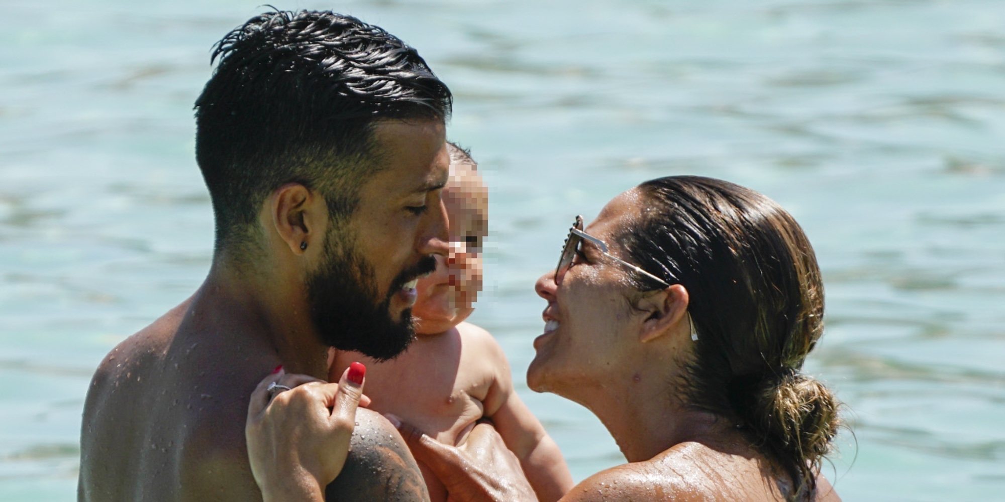 El verano más especial de Tamara Gorro y Ezequiel Garay con sus hijos en Ibiza