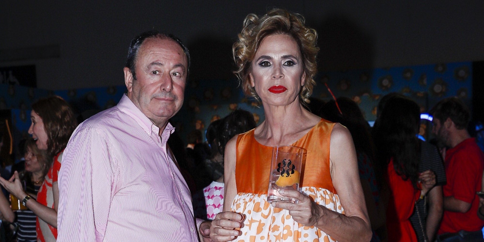 Luis Miguel Rodríguez El Chatarrero acude a la Madrid Fashion Week para apoyar a Ágatha Ruiz de la Prada