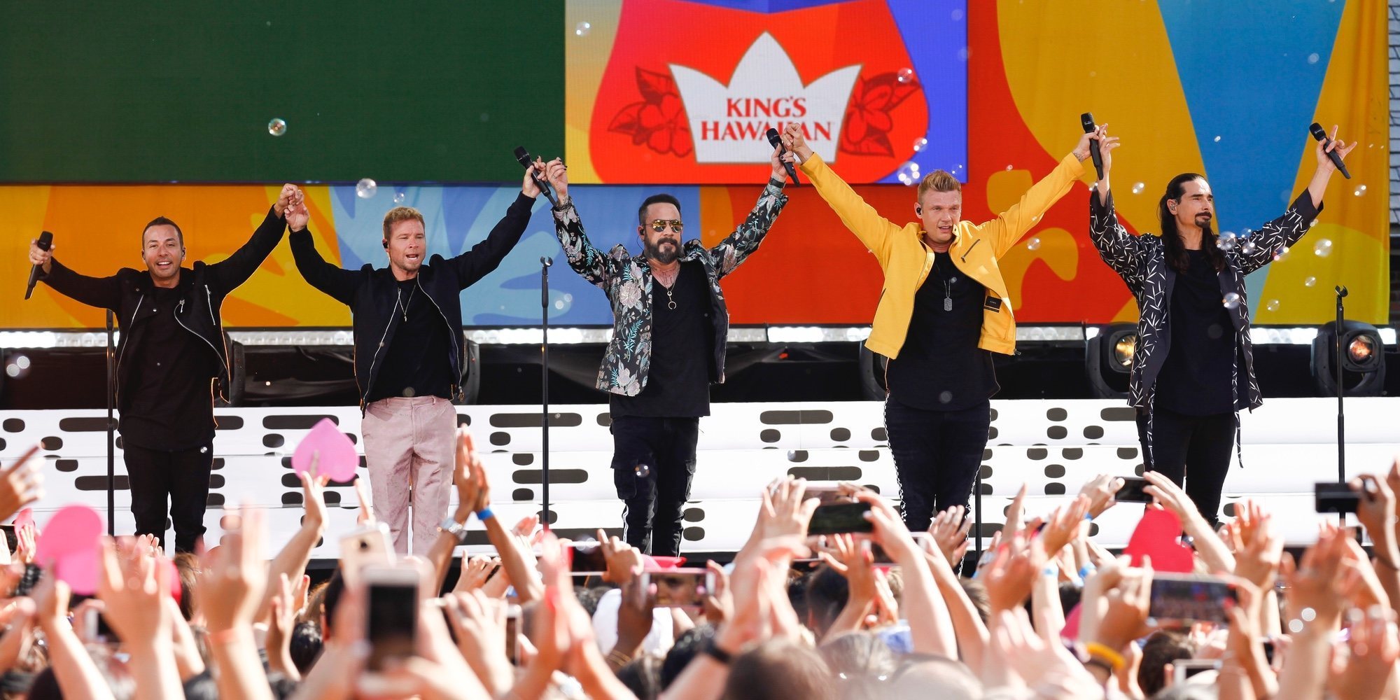 Los Backstreet Boys ponen a bailar a miles de personas en Central Park con sus grandes éxitos