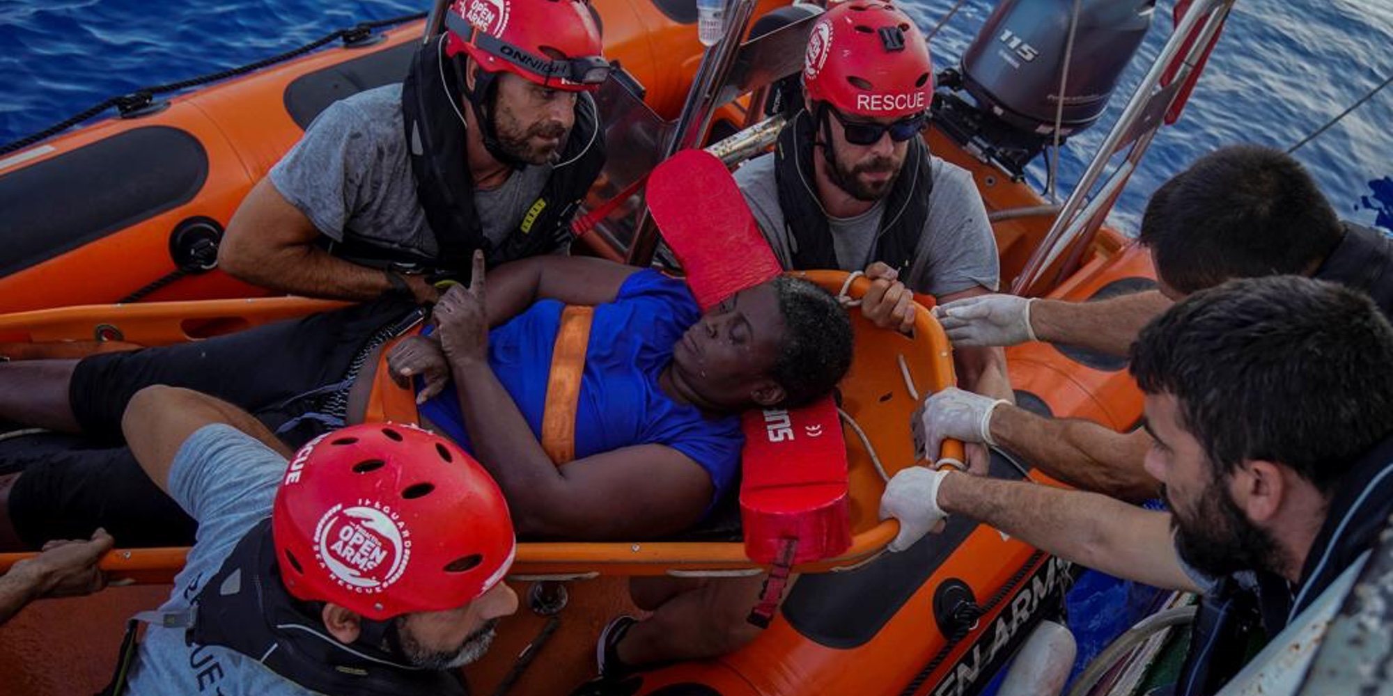 Marc Gasol participa con Open Arms en el rescate de una mujer en el Mediterráneo