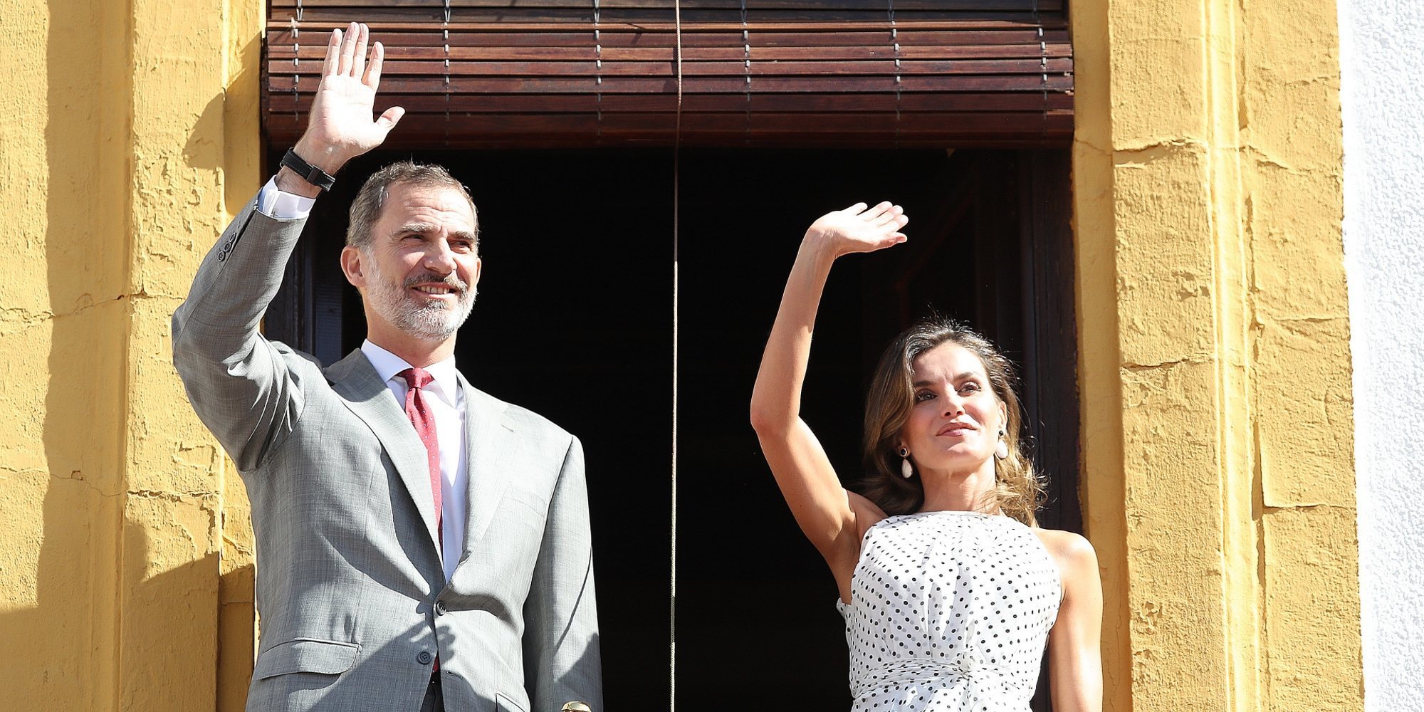 Los Reyes Felipe y Letizia, emocionados en la celebración del 210 aniversario de la batalla de Bailén