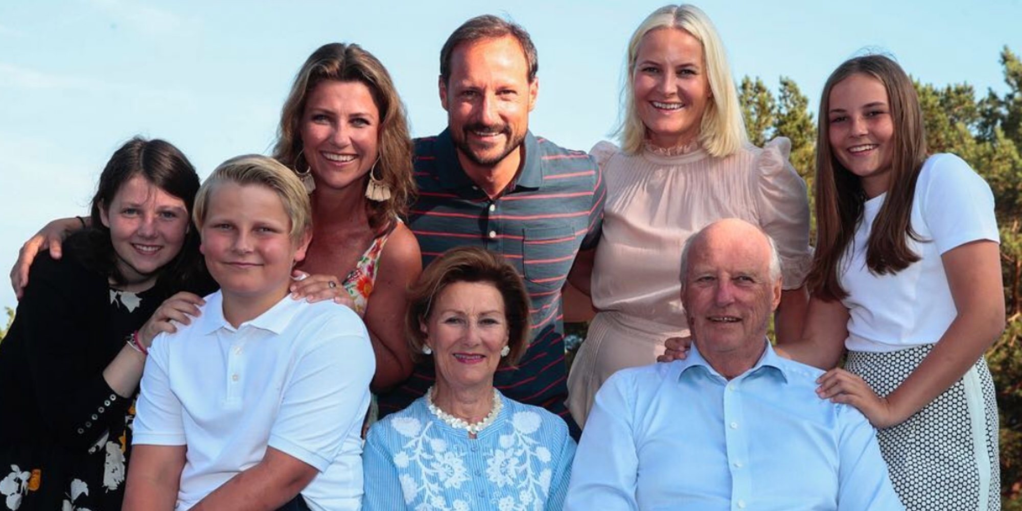 El posado de verano y cumpleaños de la Familia Real Noruega que sería imposible para la Familia Real Española