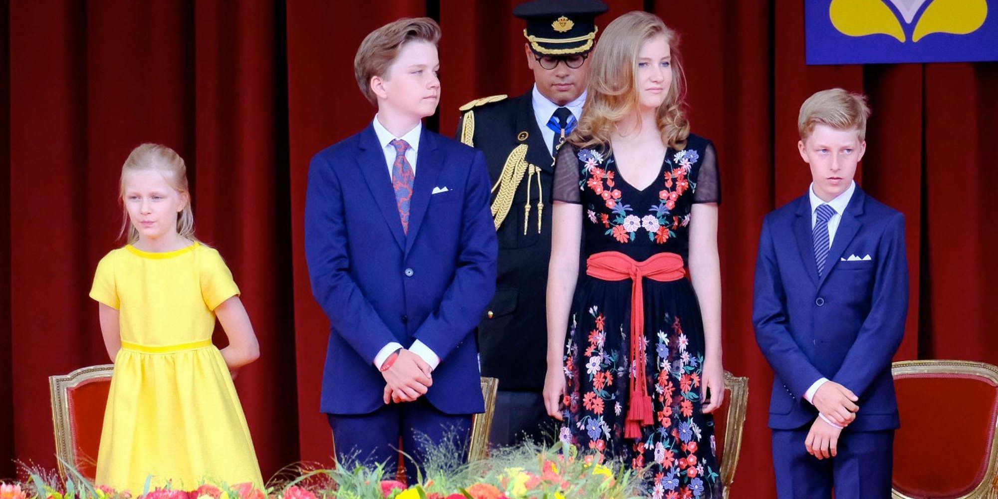 Isabel, Gabriel, Manuel y Leonor de Bélgica: los hijos de los Reyes les quitan el protagonismo en el Día Nacional