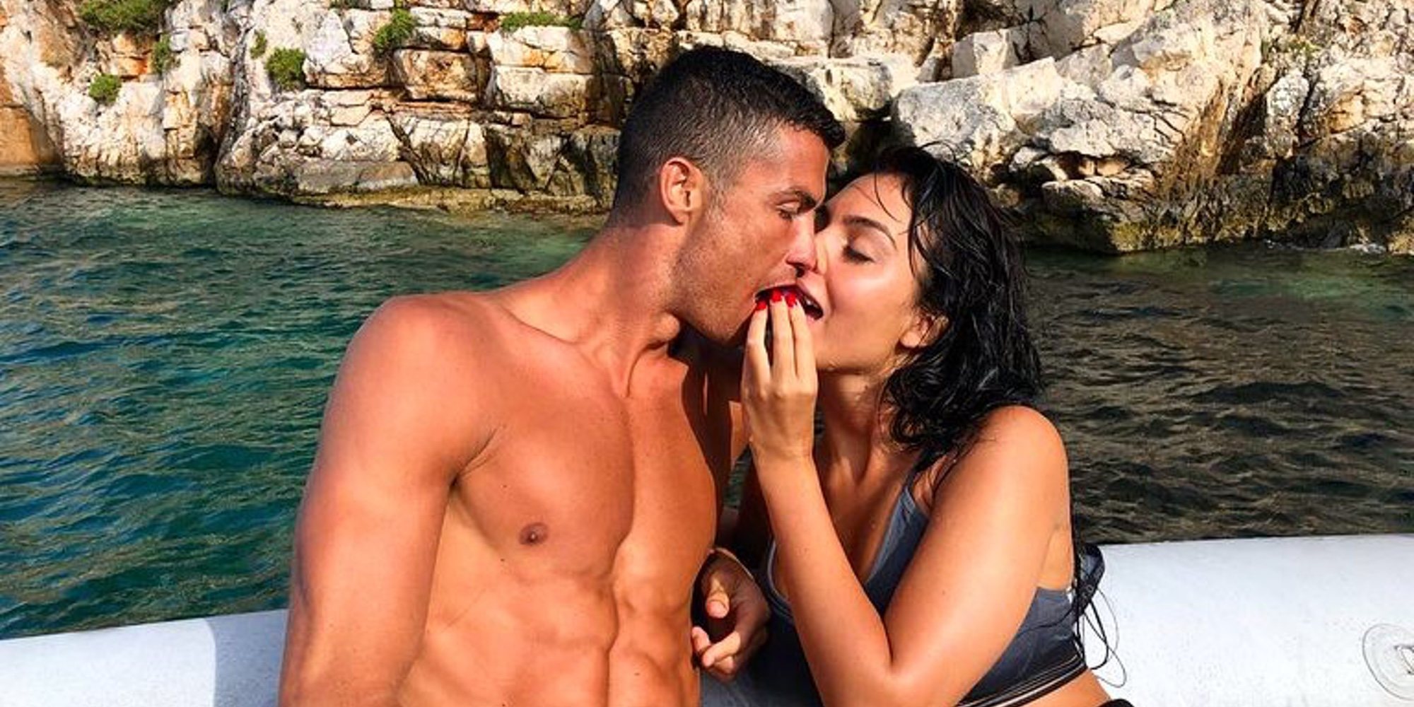 Cristiano Ronaldo y Georgina Rodríguez regresan a casa después de sus vacaciones, a bordo de su jet privado