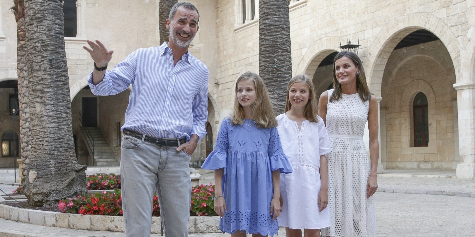 El protagonismo del Rey Felipe y la Princesa Leonor marcan el posado de verano de la Familia Real en Mallorca