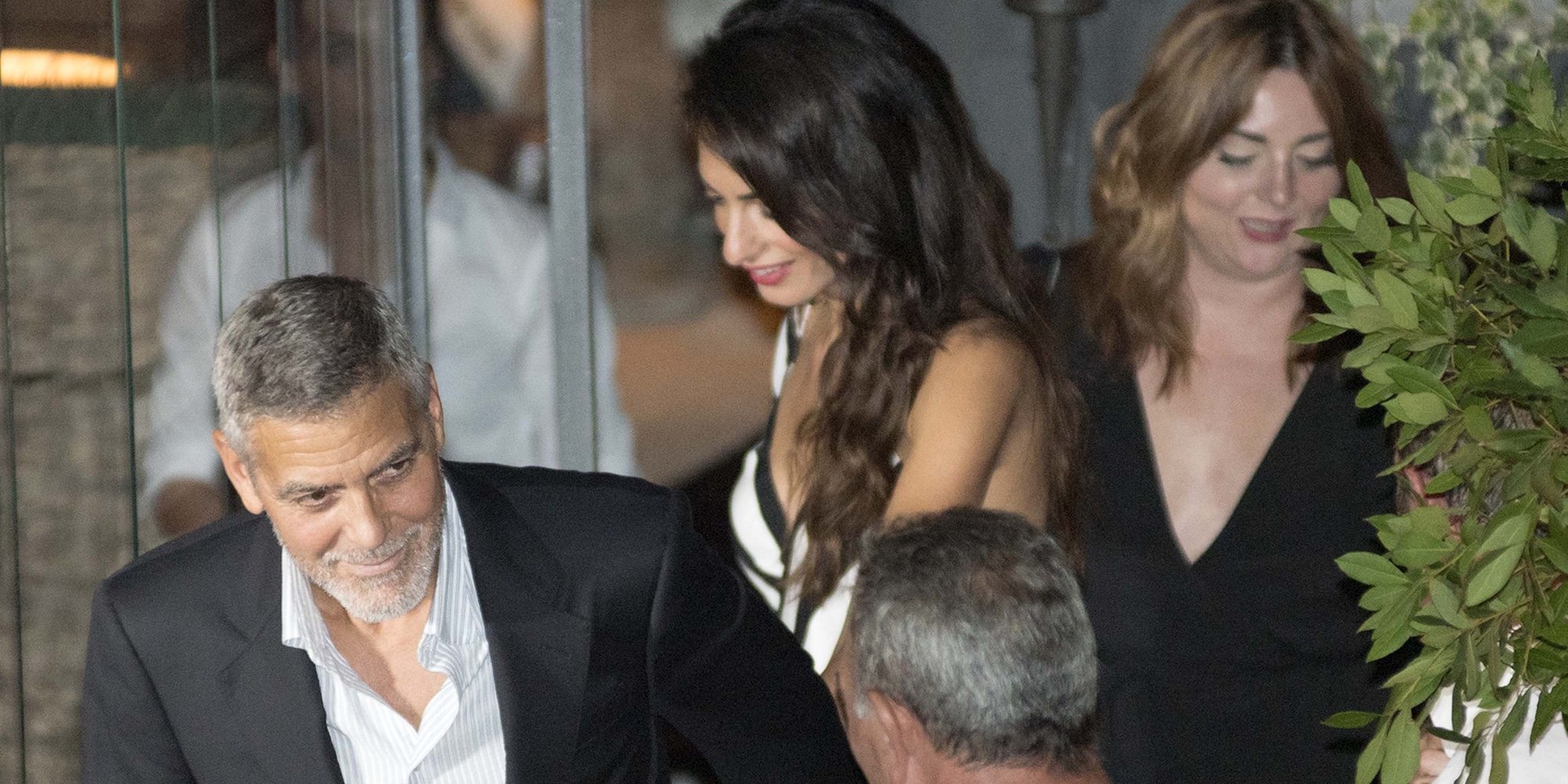 George Clooney disfruta de una cita romántica con Amal Alamuddin tras su accidente de moto