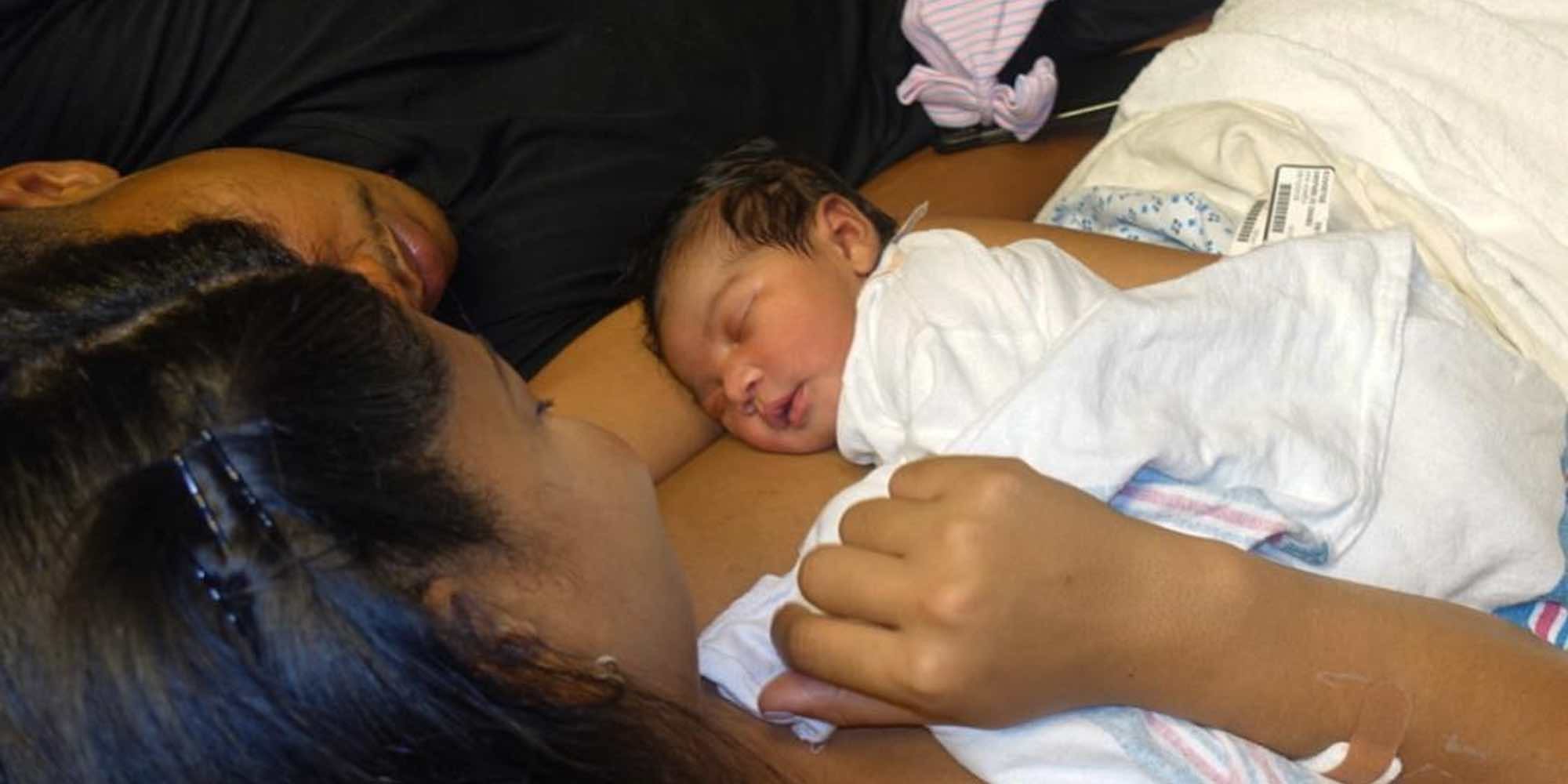 Chanel Iman y Sterling Shepard anuncian el nacimiento de su primera hija