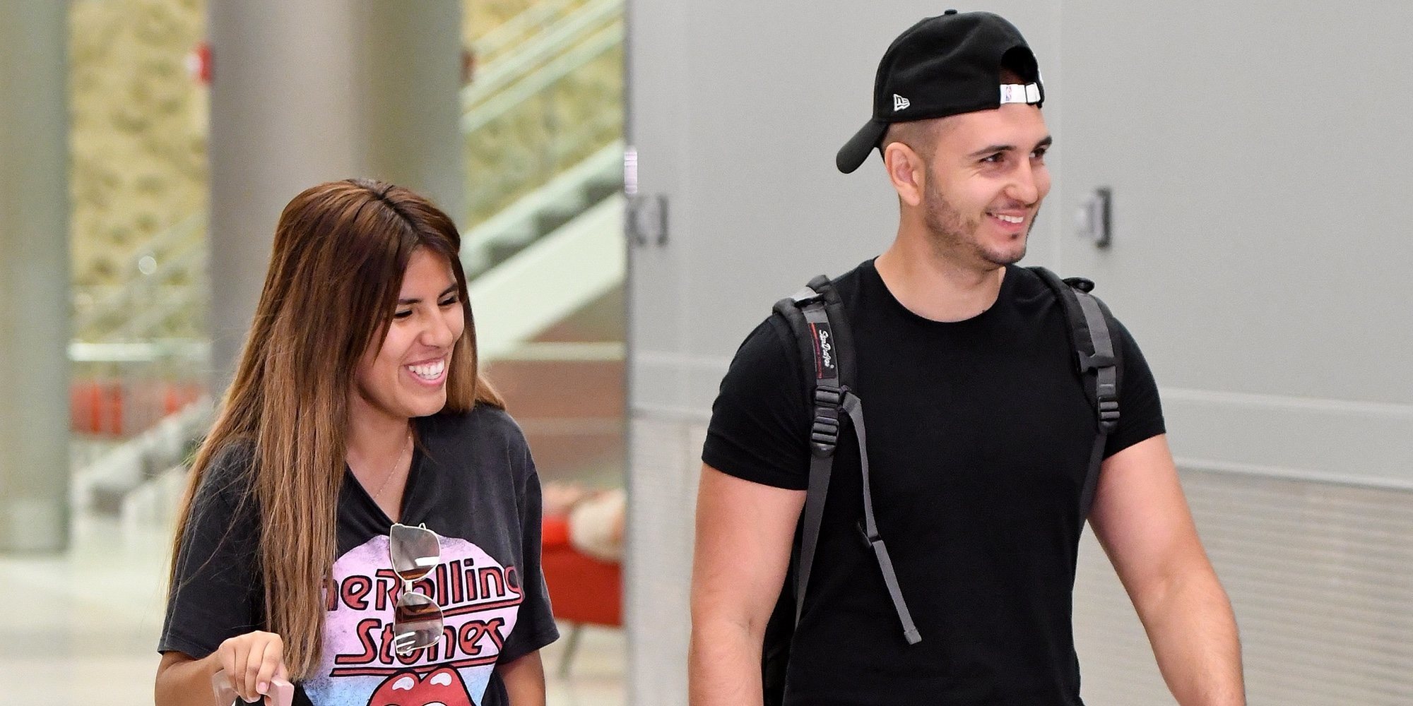 Chabelita Pantoja y Omar Montes comienzan sus vacaciones en Miami con una gran sonrisa