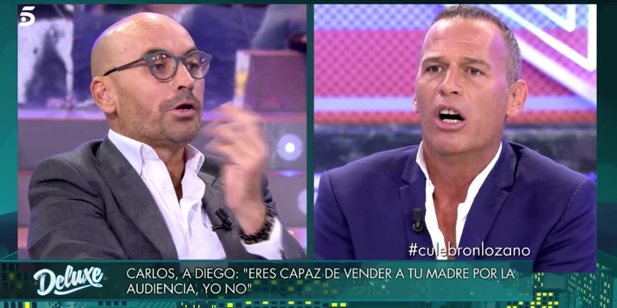 La enorme bronca entre Carlos Lozano y Diego Arrabal: "Eres un miserable y un montajista"