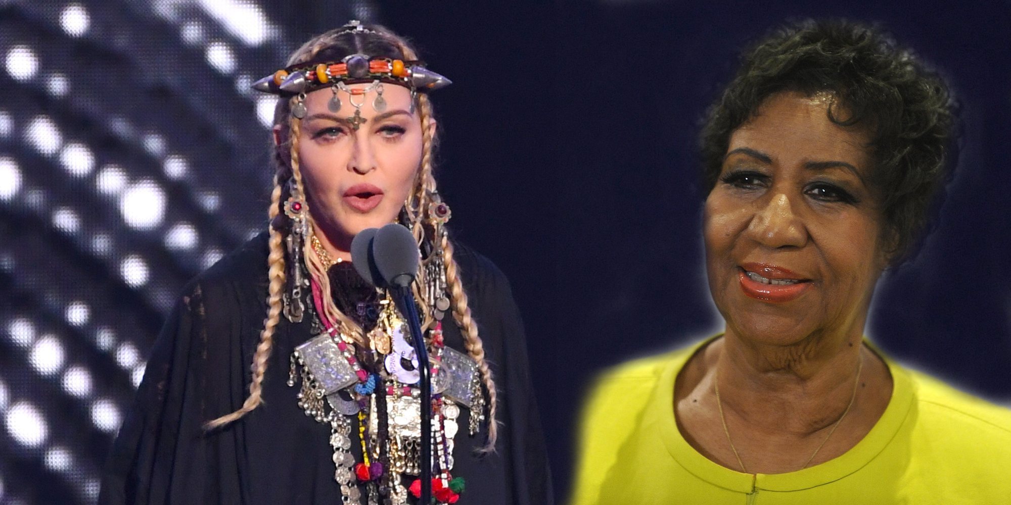 El fallido tributo a Aretha Franklin que realizó Madonna durante la gala de los Video Music Awards 2018