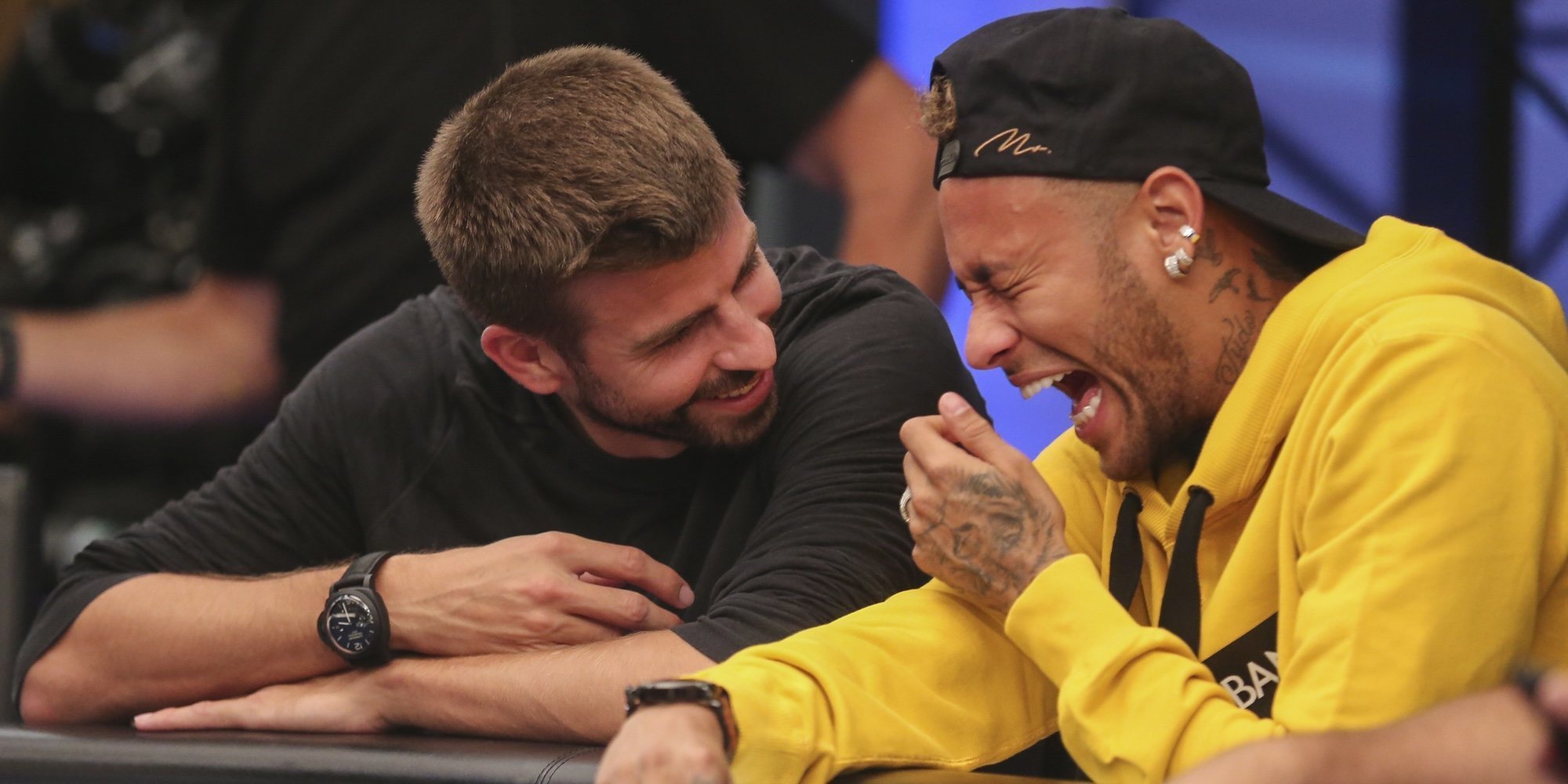 Gerard Piqué y Neymar se reencuentran en un torneo benéfico de póker