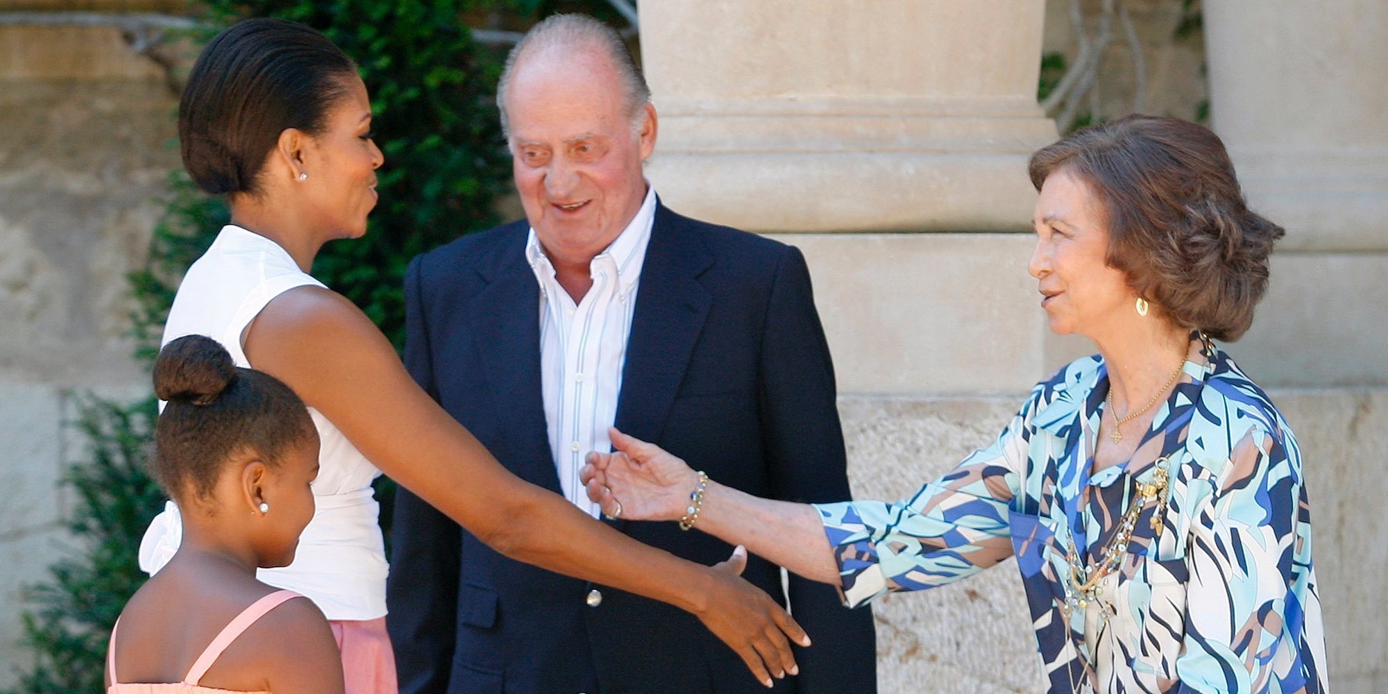 La Reina Sofía y Michelle Obama almuerzan juntas en Mallorca 8 años después de su encuentro en Marivent