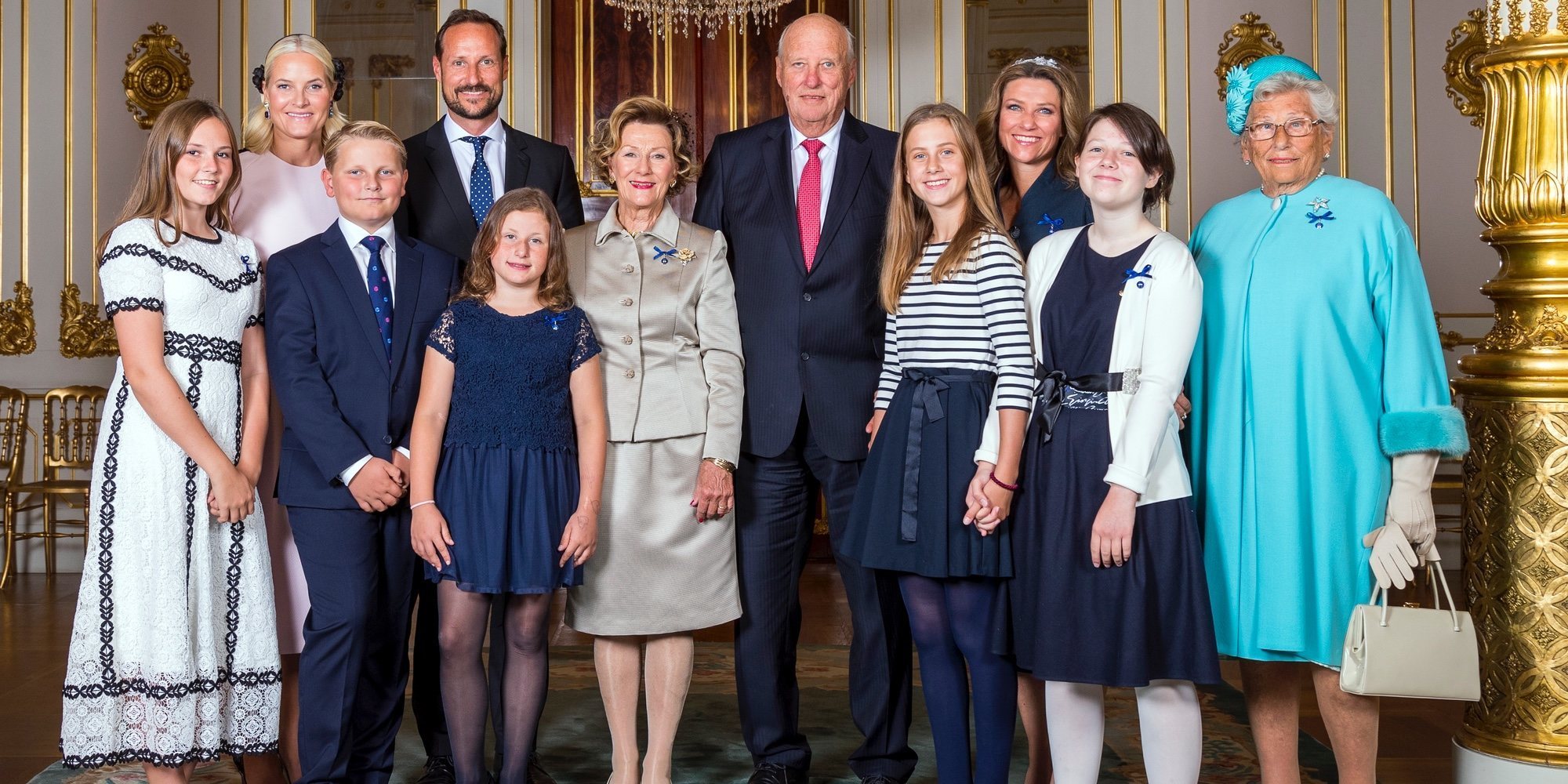 Las Bodas de Oro de Harald y Sonia de Noruega: renovación de votos y reunión con toda la Familia Real