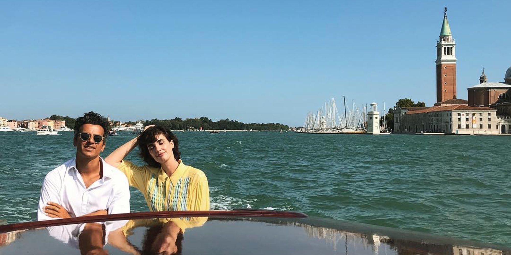 Paz Vega y Orson Salazar disfrutan de la dolce vita en el Festival de Cine de Venecia 2018